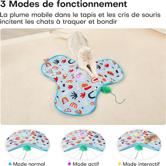 Jouet pour Chat,Trajectoire Réellement Aléatoire Jouet pour Chat Laser Automatique