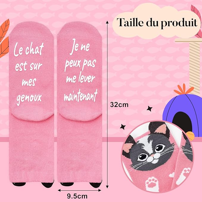 Chaussette Fantaisie Coton, Chaussettes Rigolotes Humour
