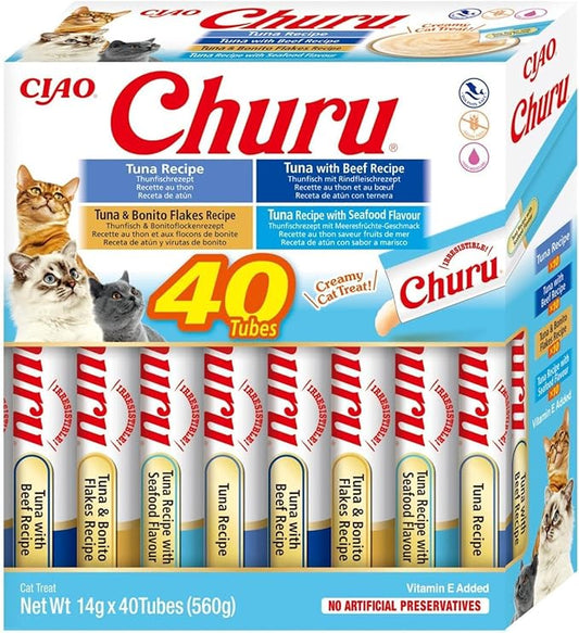 INABA Churu - Friandises pour Chats en Purée